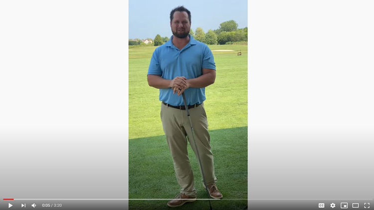 Golf Exercises Demonstrated by Vernon Hills IL Chiropractor